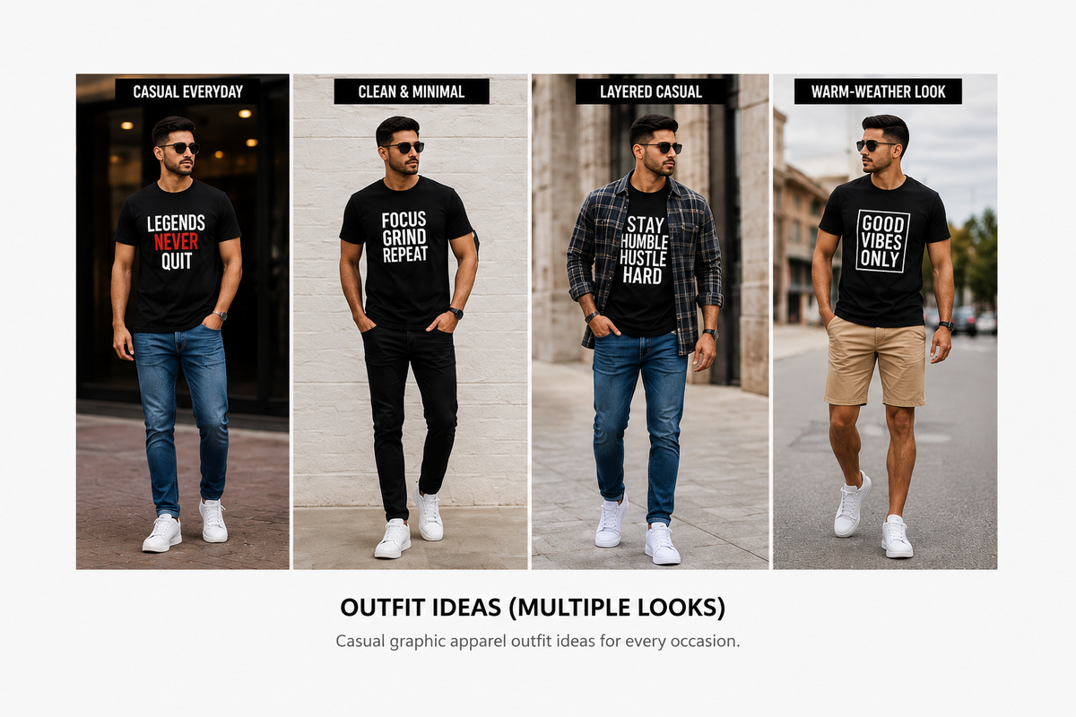How to Build a Statement Outfit With Graphic Apparel