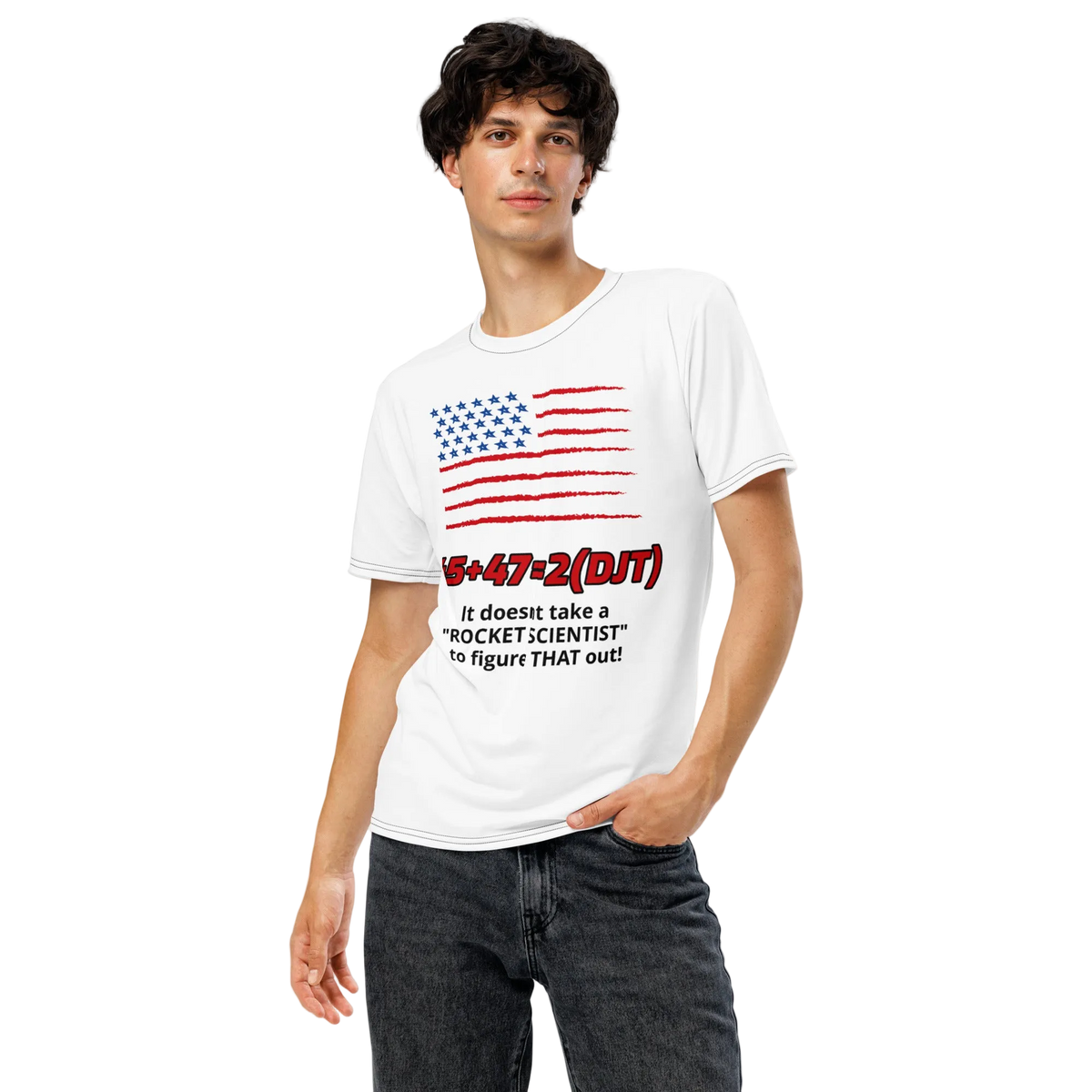 Men's Graphic T-Shirt – Soft Cotton Touch Jersey Tee