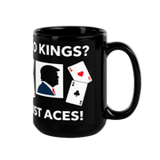 MAGA Trump Black Glossy Ceramic Political Coffee Mug