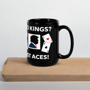 MAGA Trump Black Glossy Ceramic Political Coffee Mug