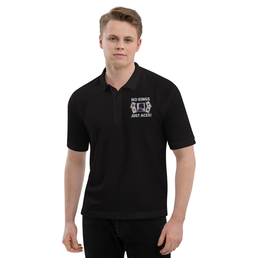 Men's Premium Polo Shirt – Classic Relaxed Fit Graphic Polo