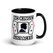 Premium White Ceramic Coffee Mug with Color Inside