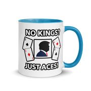 Premium White Ceramic Coffee Mug with Color Inside