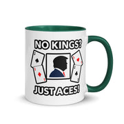 Premium White Ceramic Coffee Mug with Color Inside