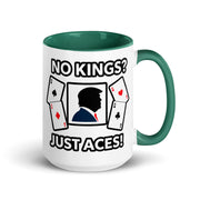 Premium White Ceramic Coffee Mug with Color Inside