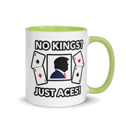 Premium White Ceramic Coffee Mug with Color Inside