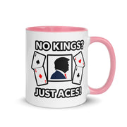 Premium White Ceramic Coffee Mug with Color Inside