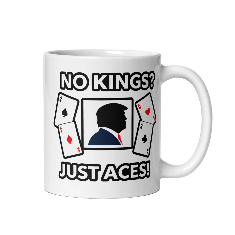 MAGA White Ceramic Political Coffee Cup