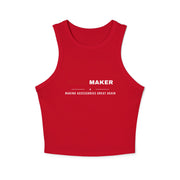 MAGA MAKER Tank Top, "Making Accessories Great Again" Racer Tank